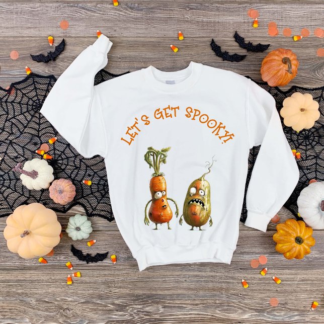 Sweatshirt Drôle zombie légumes Halloween (Créateur téléchargé)