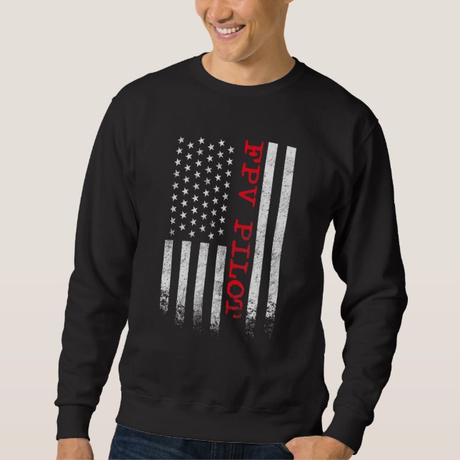 Sweatshirt Drone pilote FPV Freestyle Racecopter (Devant)