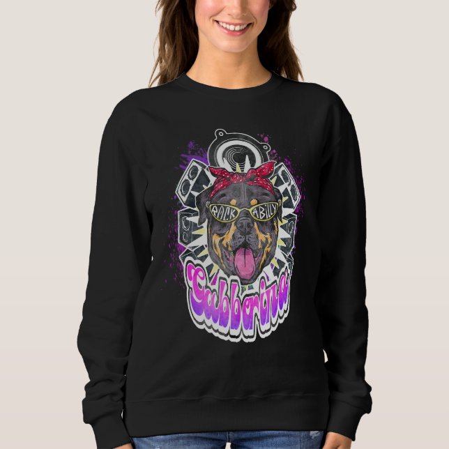 Sweatshirt Drum N Bass Hardstyle Frenchcore Gabber Diable Gab (Devant)