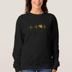 Sweatshirt Drummer à battement de coeur