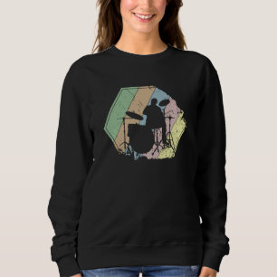 Sweatshirt Drummer Retro