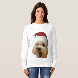 Sweatshirt du chiot de Noël