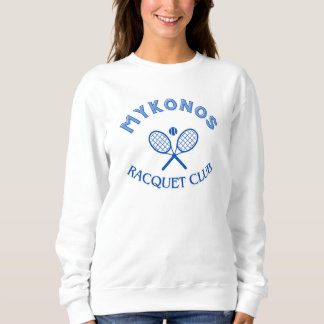 Sweatshirt du club de raquette de Mykonos
