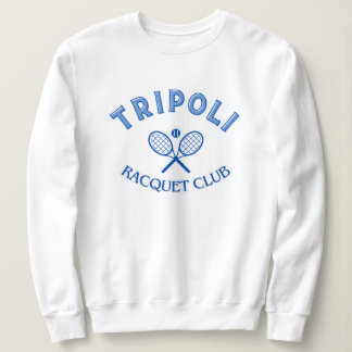 Sweatshirt du club de raquette de Tripoli Grèce