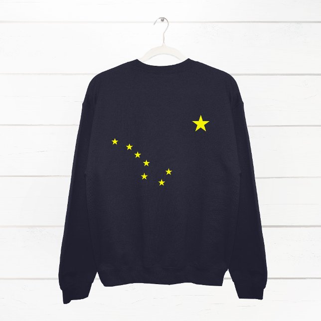 Sweatshirt du drapeau de l'Alaska (Créateur téléchargé)