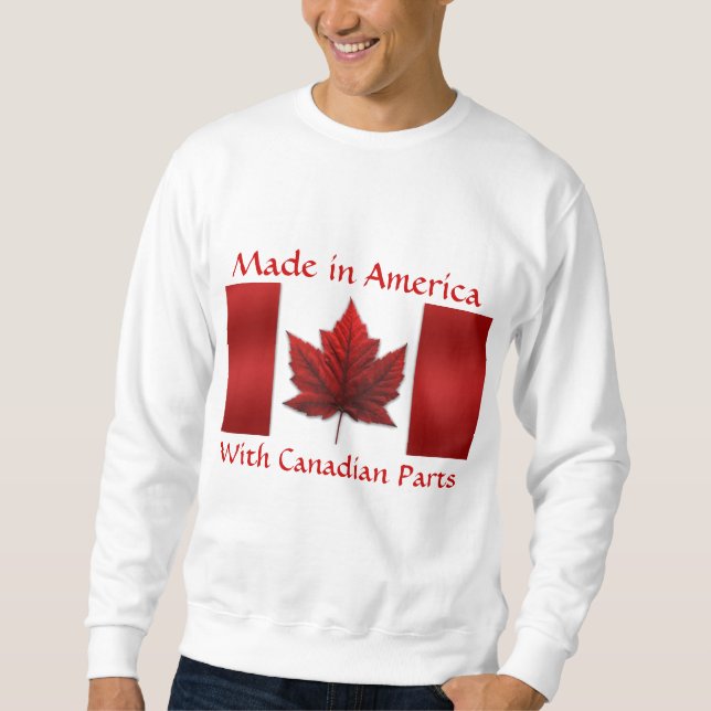 Sweatshirt du drapeau du Canada Sweatshirt Canada (Devant)