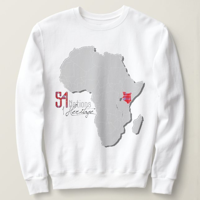 Sweatshirt du "Kenya" Crewneck (Design devant)