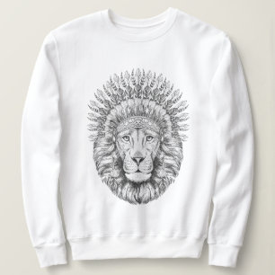 Sweatshirt du lion royal couronné