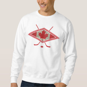 Sweatshirt du logo du drapeau canadien de hockey