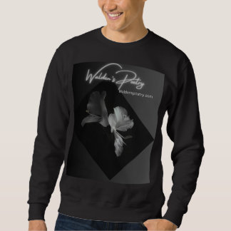 Sweatshirt du logo poétique de Walden