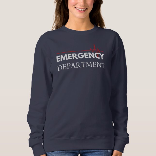 Sweatshirt du service d'urgence (Devant)