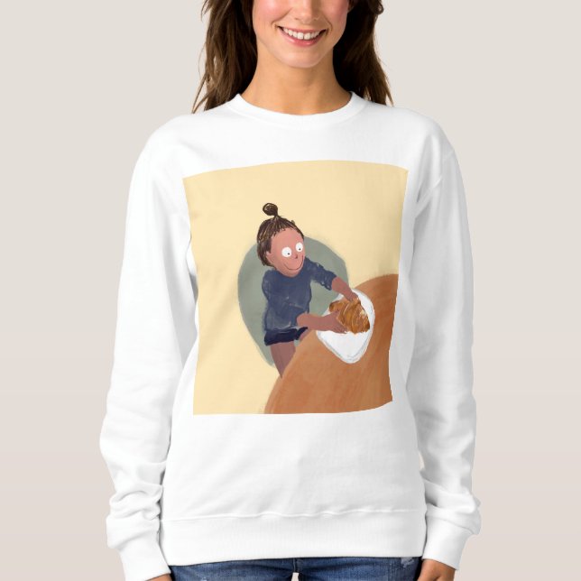 Sweatshirt du temps du Croissant (Devant)