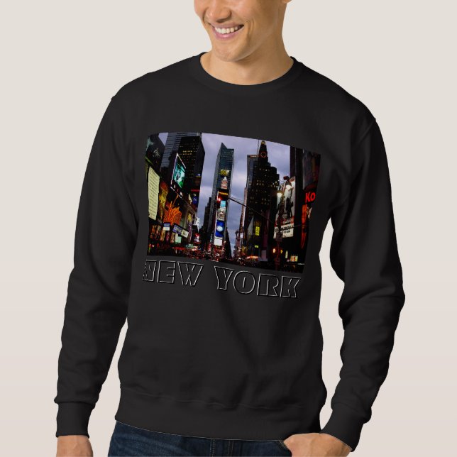 Sweatshirt du Times Square NY de chemise de (Devant)