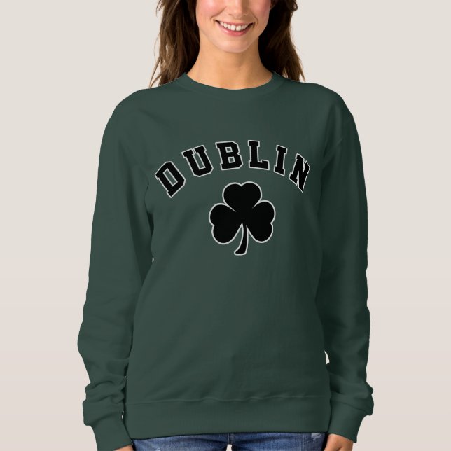 Sweatshirt Dublin Irlandais (Devant)