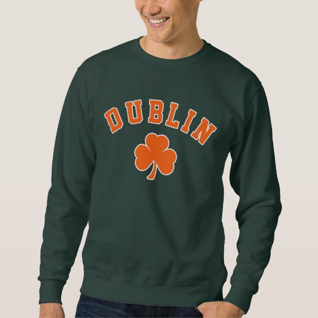 Sweatshirt Dublin Irlandais (Devant)