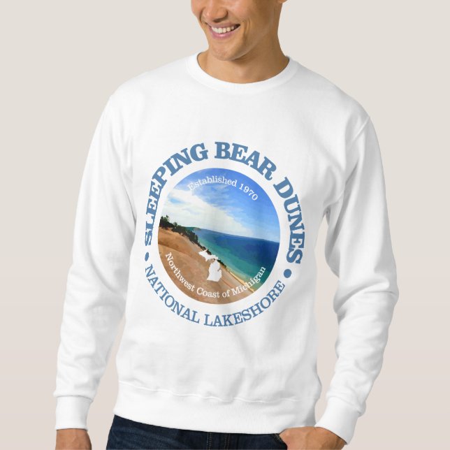 Sweatshirt Dunes Des Ours Qui Dormissent (Devant)