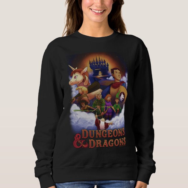 Sweatshirt Dungeons & Dragons Group Shot Epic Poster (Devant)