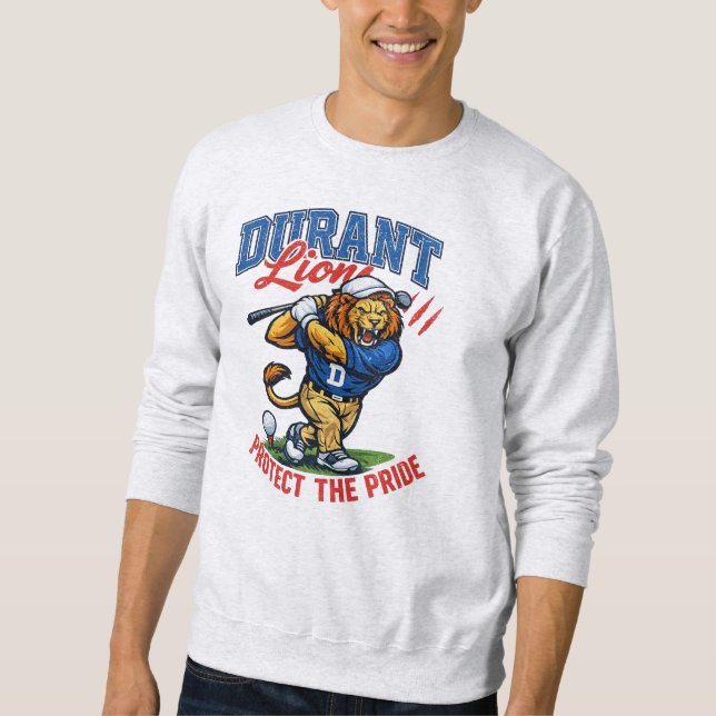 Sweatshirt Durant Lions - Golf Protégez la Fierté (Devant)