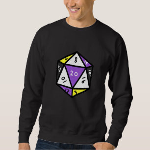 Sweatshirt Dus de la fierté non binaire Non binaire