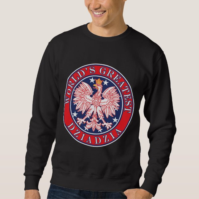 Sweatshirt Dziadzia la plus grande du monde (Devant)