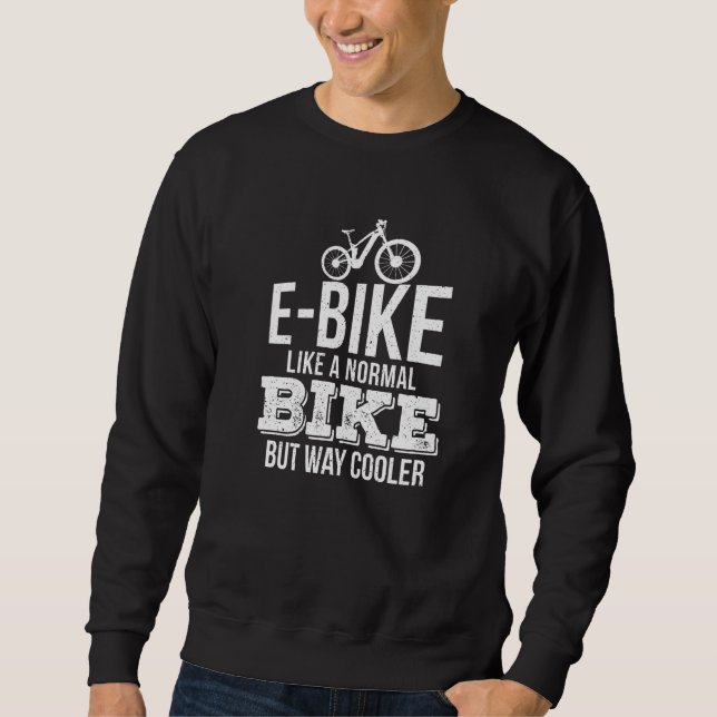 Sweatshirt E Vélo Comme Un Vélo Normal Mais Way Glacière Funn (Devant)