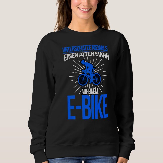 Sweatshirt E Vélo Hommes dire électrique Vélo homme vélo (Devant)