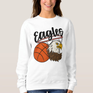 Sweatshirt Eagles Basketball Mascot Design - Bold Sports tee