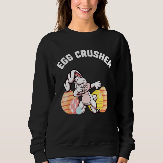 Sweatshirt Easter Egg Crusher Dabbing Bunny Candy kids  Sprin (Devant)