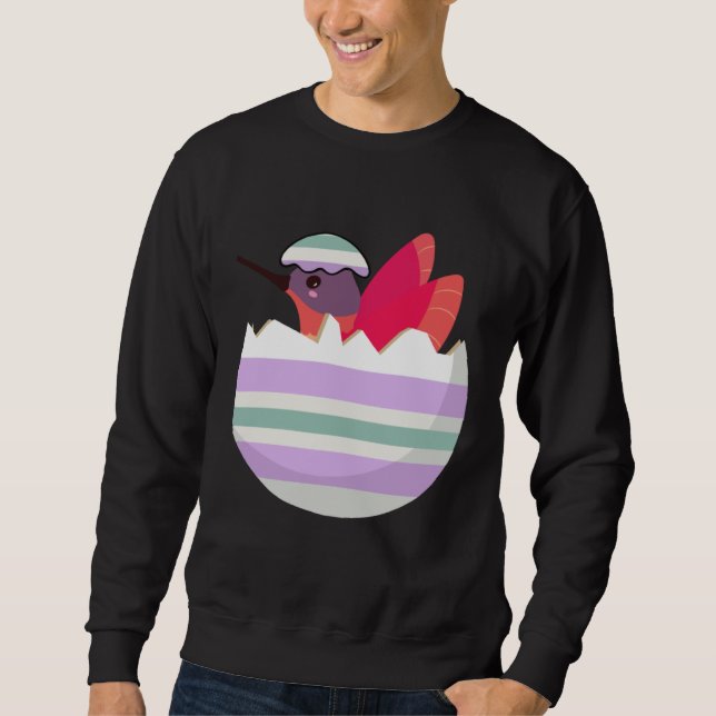 Sweatshirt Easter Egg Hunt Bunny Ear Hummingbird Easter Day 2 (Devant)
