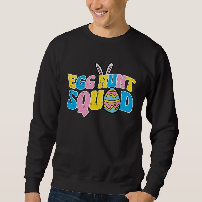 Sweatshirt Easter Egg Hunt Squad Family Matching Boys Girls K (Devant)