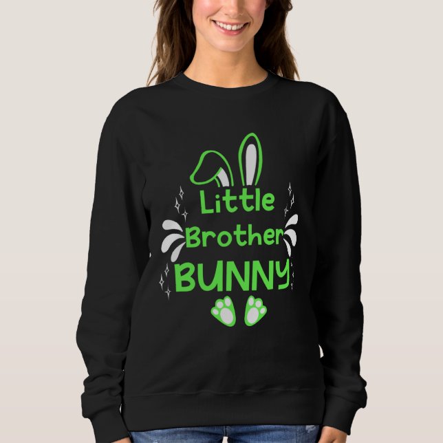 Sweatshirt Easter Little Brother Bunny Brother Rabbit Kids Bo (Devant)