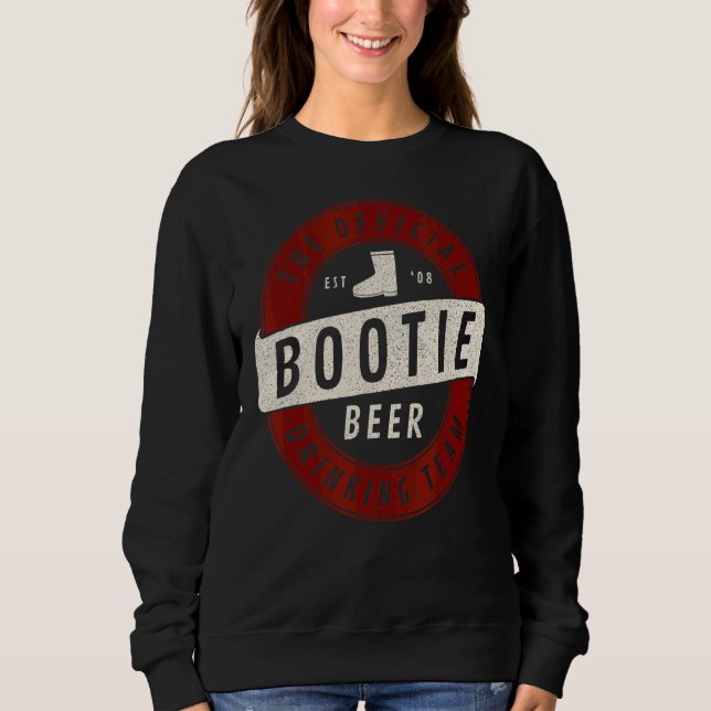 Sweatshirt Eau vive Kayak Bootie Beer Drick Team 2 (Devant)