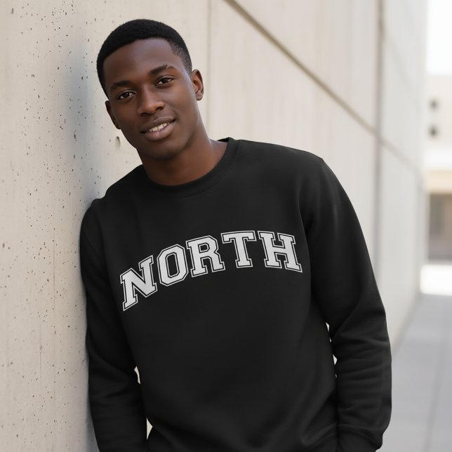 Sweatshirt Écharpe de style universitaire NORTH America Colle (Créateur téléchargé)