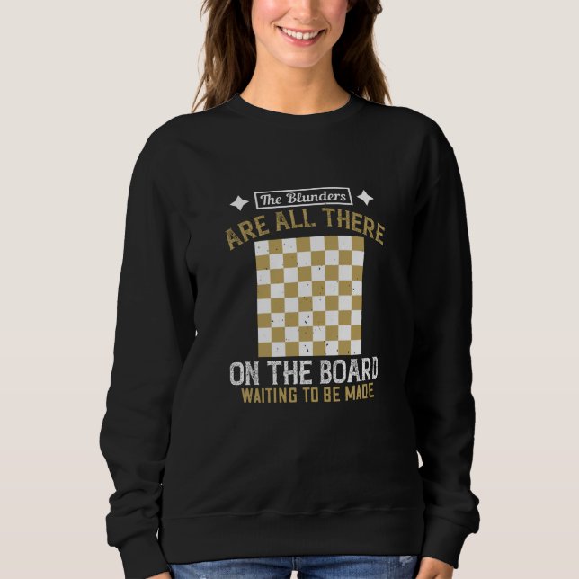 Sweatshirt Échecs - Des poumons attendent d'être fabriqués (Devant)