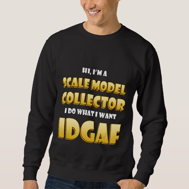 Sweatshirt Échelle Modèle Collecteur Rare Collection Train Ca (Devant)