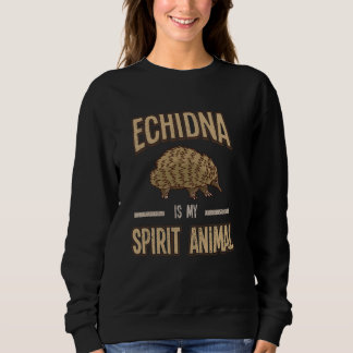 Sweatshirt Echidna Animaux Drôle Anteater australien 1