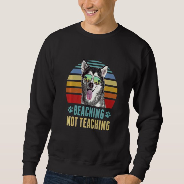 Sweatshirt Échouage Pas Enseignement  Malamute D'Alaska Été C (Devant)