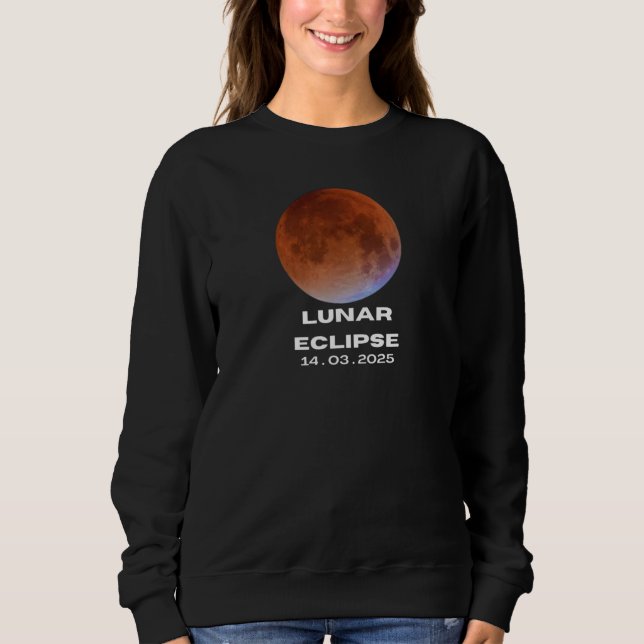 Sweatshirt eclipse lunar (Devant)