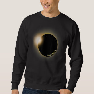 Sweatshirt Éclipse solaire de l'Ohio 2024 pour l'astronomie