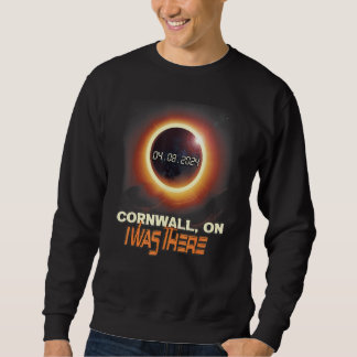 Sweatshirt Éclipse solaire totale Cornwall Ontario Canada