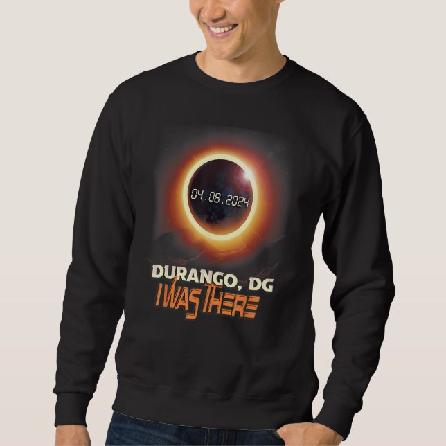 Sweatshirt Éclipse solaire totale Durango Mexique (Devant)