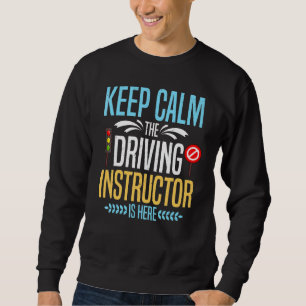 Sweatshirt École de moniteurs d'auto-école Leçons Éducation d