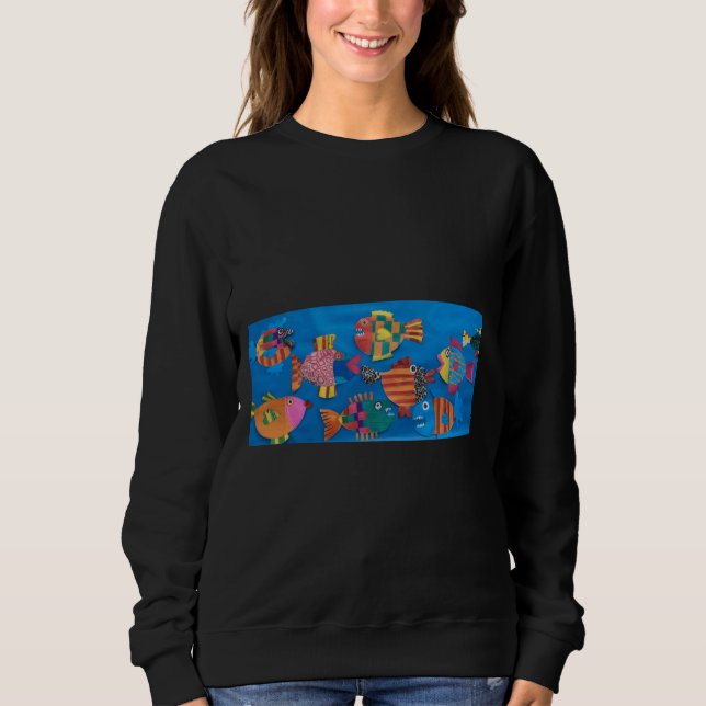 Sweatshirt École De Poisson (Devant)