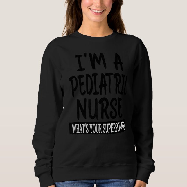 Sweatshirt École de soins infirmiers pédiatriques et Apprécia (Devant)