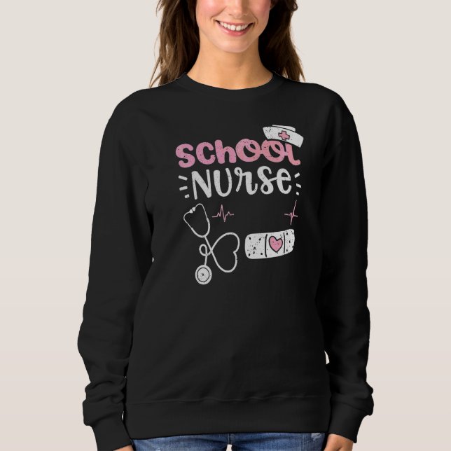 Sweatshirt École Infirmière Infirmière Sayes (Devant)