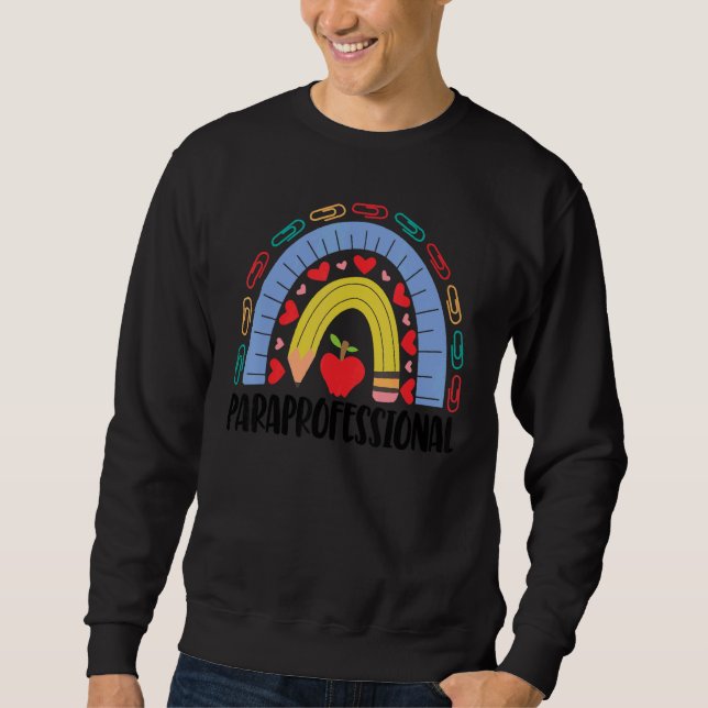 Sweatshirt École Paraprofessionnelle Rainbow Acedamic (Devant)