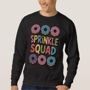 Sweatshirt Écrasage Saupoudrer bébé