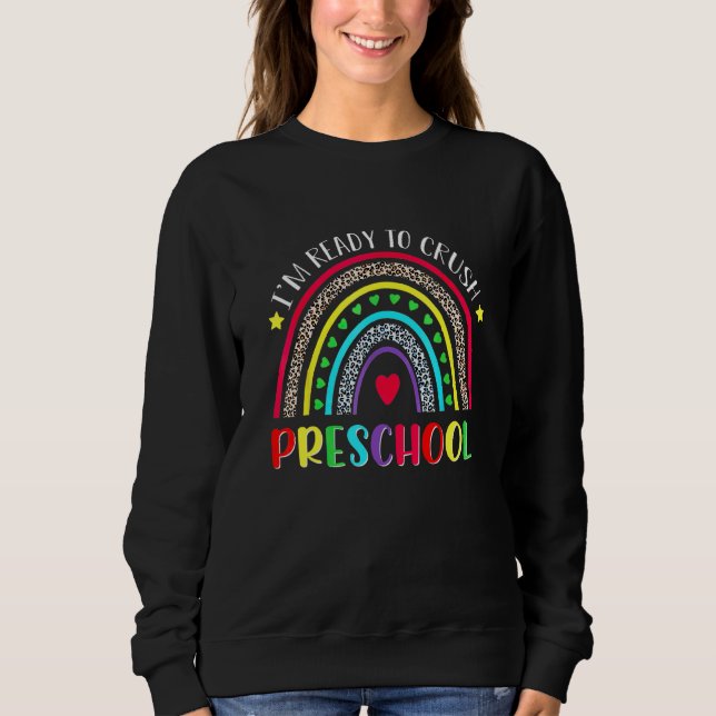Sweatshirt Écrasez Professeur d'école maternelle Étudiant Boh (Devant)