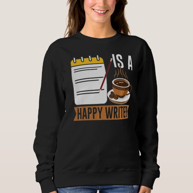 Sweatshirt Écriture Pour Auteurs Et Écrivains 10 (Devant)