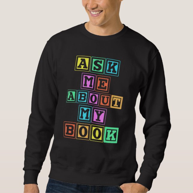 Sweatshirt Écrivain De L'Équipe D'Écriture De L'Auteur Me Dem (Devant)